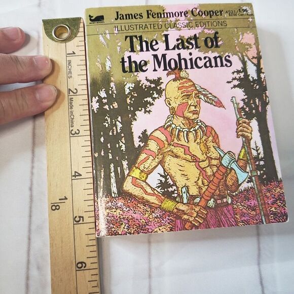 Vintage Illustrated Classis The Last of the Mohicans Mini PB Book Adapted Kids - Picture 7 of 8
